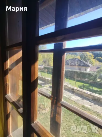Дървена дограма от селска къща с двойни прозорци, без каси, снимка 9 - Дограми - 47911296