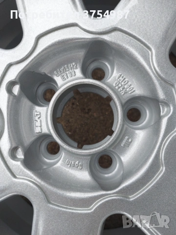 Алуминиеви джанти 5×100×57.1-15 цола , снимка 7 - Гуми и джанти - 53176159