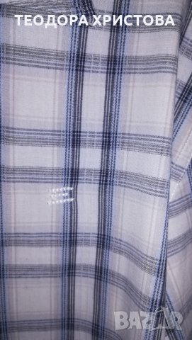 Мъжка спортна риза марка Есприт, размер М. Отлична, 100% памук., снимка 4 - Ризи - 32430415