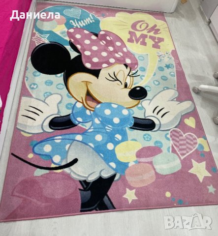 Детски килим с мини Маус 135/180