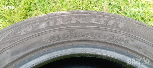 4бр летни гуми 205/55R16. Falken Ziex. DOT 3813. 6 и 6.5мм дълбочина на шарката., снимка 4 - Гуми и джанти - 49897552