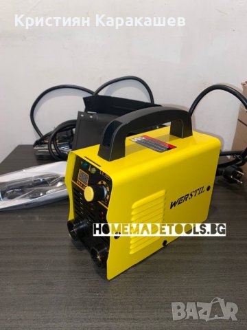 НЕМСКИ Инверторен Електрожен 350А Werstil, снимка 4 - Други инструменти - 38870708