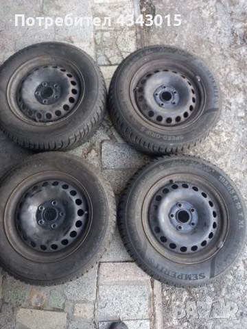 4 броя джанти с гуми , снимка 2 - Гуми и джанти - 53582160