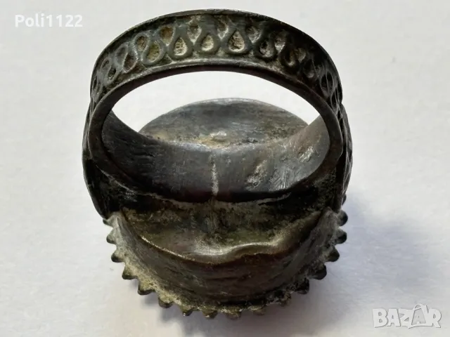Възрожденски пръстен, снимка 5 - Антикварни и старинни предмети - 50230465