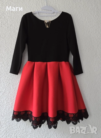 Дамска рокля размер М-Л , снимка 4 - Рокли - 52675138