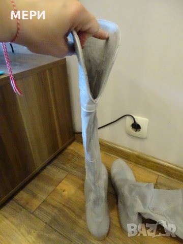 100% Ествествена кожа - Дамски ботуши Made in Italy, снимка 5 - Дамски ботуши - 32528088