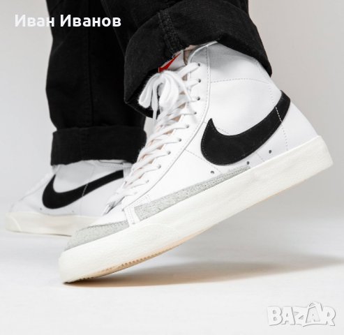 кецове/ маратонки  NIKE BLAZER MID '77 OG QS  номер 42-42,5, снимка 2 - Маратонки - 40727353