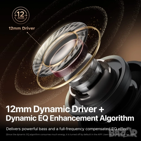 SoundPEATS T3 Pro – Безжични слушалки с активно шумопотискане, снимка 6 - Слушалки и портативни колонки - 51670723