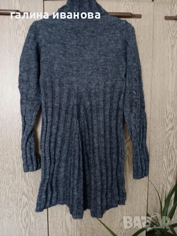Рокля вълнена размер МЛ, снимка 2 - Рокли - 48517414