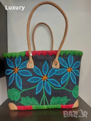 Плажна кошница – естествен стил и лятно вдъхновение Basket3-1, снимка 2 - Бански костюми - 50858132