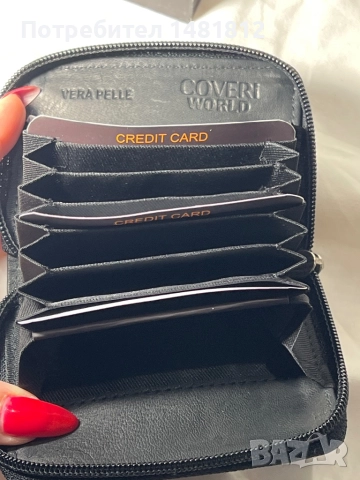 Визитник,карти, снимка 3 - Портфейли, портмонета - 52979600