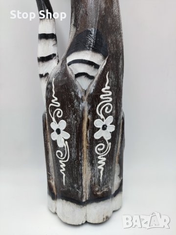 Котка дърворезба Индонезия , снимка 5 - Декорация за дома - 38125728