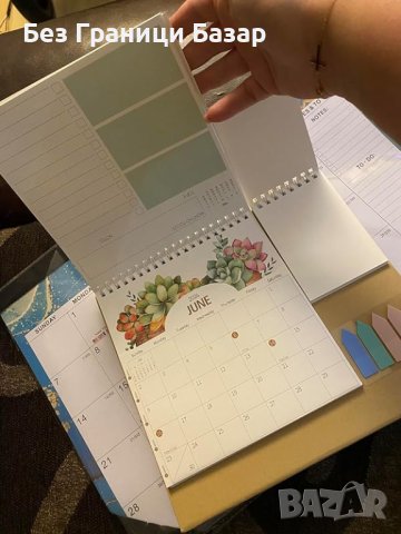 Нов Комплект Календари 2024-2025 за Стена и Бюро, снимка 8 - Други стоки за дома - 43271389