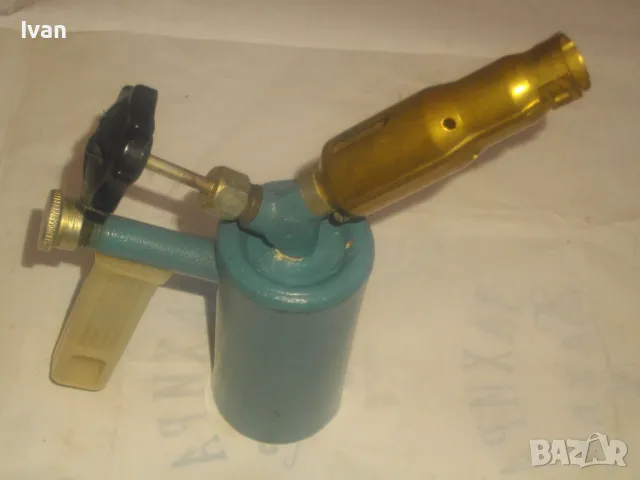 НОВА РУСКА СССР МИНИ БЕНЗИНОВА ГОРЕЛКА 0,2л Масивна 1971г. Ретро Винтидж, снимка 13 - Други инструменти - 47878432