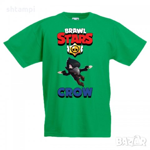 Детска тениска Crow 2 Brawl Stars, снимка 4 - Детски тениски и потници - 32920313