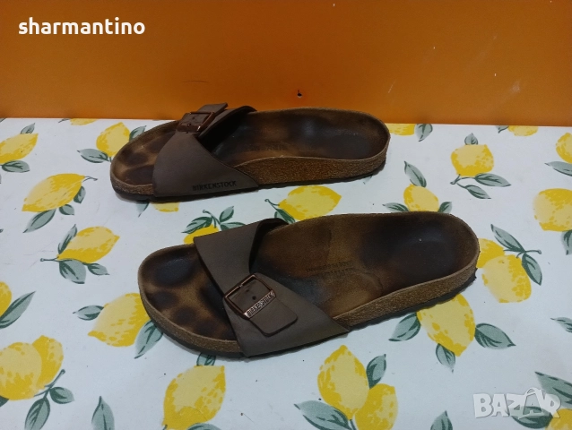 Birkenstock кожени чехли N 40 - 15 лв, снимка 4 - Чехли - 52755859