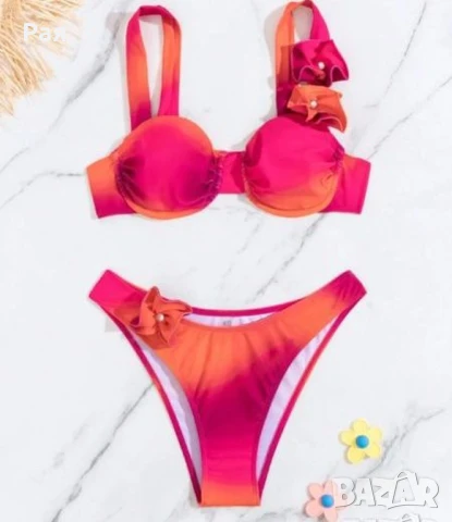 Бански със стоманени обръчи и дизайн без PUSH UP, снимка 3 - Бански костюми - 50658304