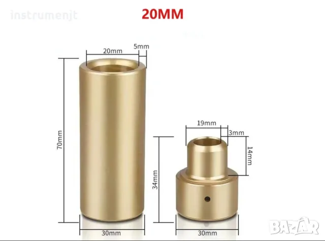 Удължена глава за поялник за PPR (полипропиленови) тръби ф 20  ,ф 25 и ф 32, снимка 3 - Поялници и запояване - 44933070