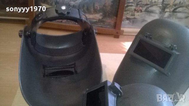 шлем за заваряване с две стъкла-30лв за броика, снимка 4 - Други инструменти - 28086149