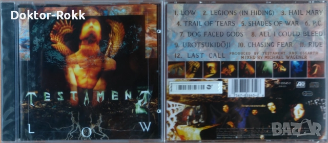 Testament – оригинални  дискове, снимка 3 - CD дискове - 48478409