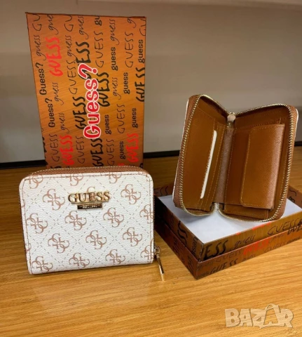 портмонета в кутия guess , снимка 3 - Портфейли, портмонета - 51404387