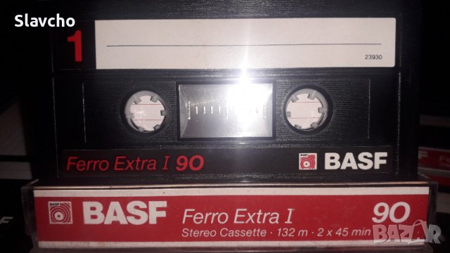 Аудио касети BASF Ferro Extra I 90/ 10 броя