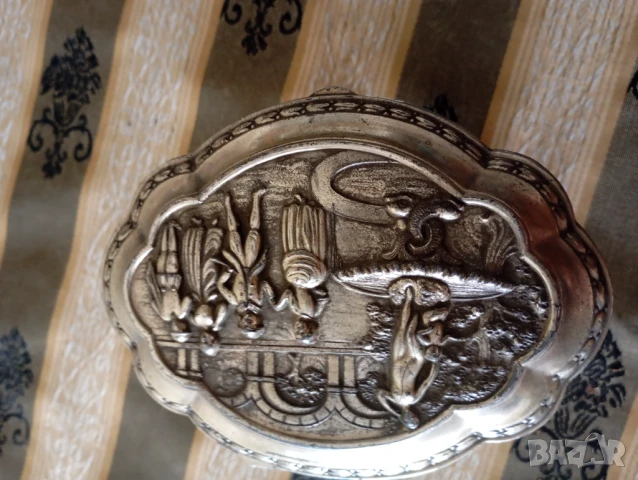 Барокова кутия за бижута, снимка 4 - Антикварни и старинни предмети - 50929833