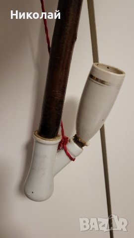 Стара голяма порцеланова лула , снимка 2 - Други ценни предмети - 43808181