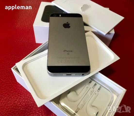 Apple iPhone SE 16Gb черен Фабрично отключен, снимка 6 - Apple iPhone - 48782980
