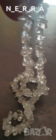 Гердан от планински кристал, снимка 5 - Колиета, медальони, синджири - 37914402