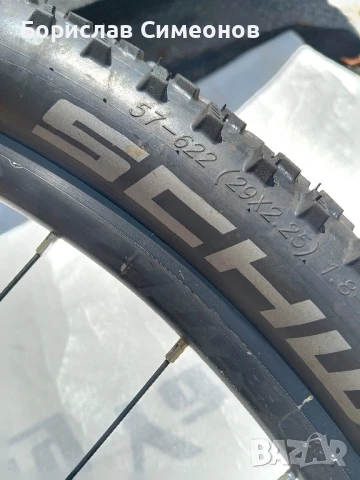 MTB,МТБ BONTRAGER,BOOST 29/2,25 предна туболарна капла с гума , снимка 4 - Части за велосипеди - 51325280