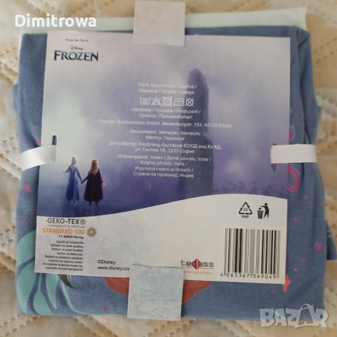 р-р 122-128см/7-8г Frozen комплект  тениски, снимка 3 - Детски тениски и потници - 40364902