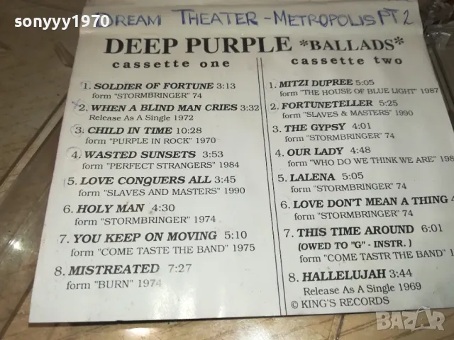 DEEP PURPLE X2 TAPE 1901251901, снимка 12 - Аудио касети - 48743472