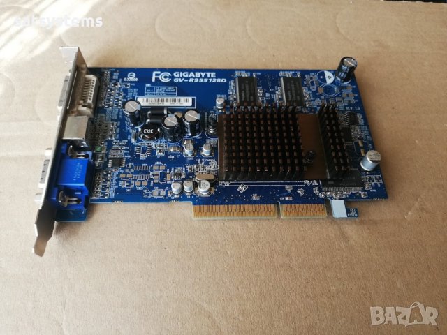 Видео карта ATi Radeon Gigabyte R9550 128MB DDR 128bit AGP, снимка 5 - Видеокарти - 37034840