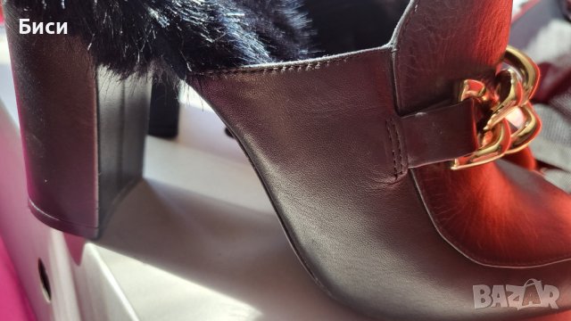 Маркови пролетни/есенни чехли Aldo,естествена кожа, снимка 5 - Дамски обувки на ток - 40117977