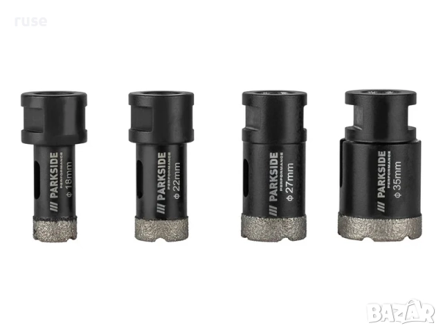 НОВА! Диамантена боркорона Ø 18 / Ø 22 / Ø 27 / Ø 35 mm / Parskdie Performance, снимка 2 - Диамантени и режещи инструменти - 51693063