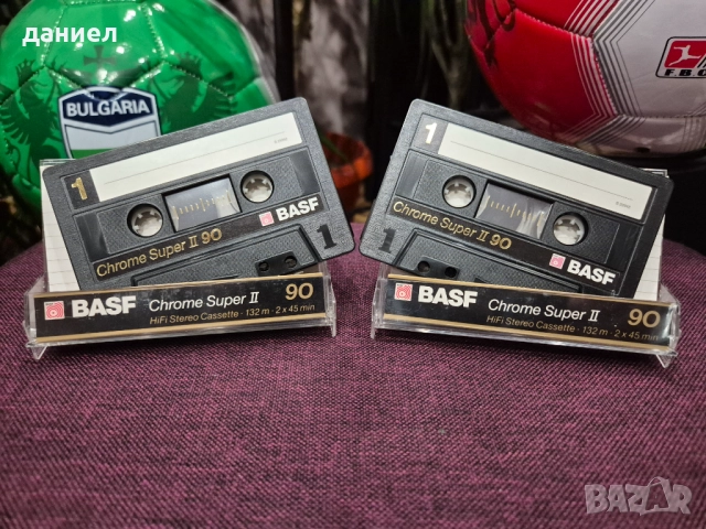 Куфарче с 42 бр. готини аудио касети на BASF - всичките TYPE II - хромна лента + подарък, снимка 8 - Аудио касети - 52737074