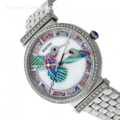 Красив дамски часовник Bertha Emily Колибри, снимка 4 - Дамски - 27134529