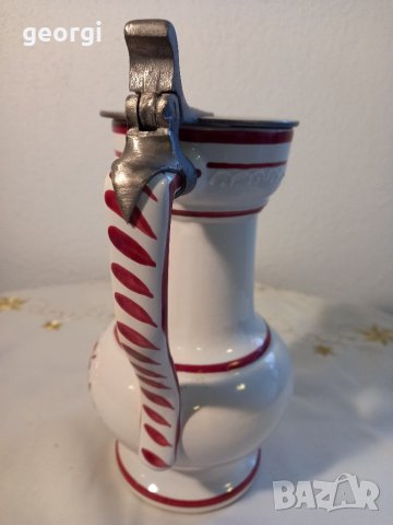 Порцеланова кана с похлупак13/1, снимка 5 - Декорация за дома - 35123559