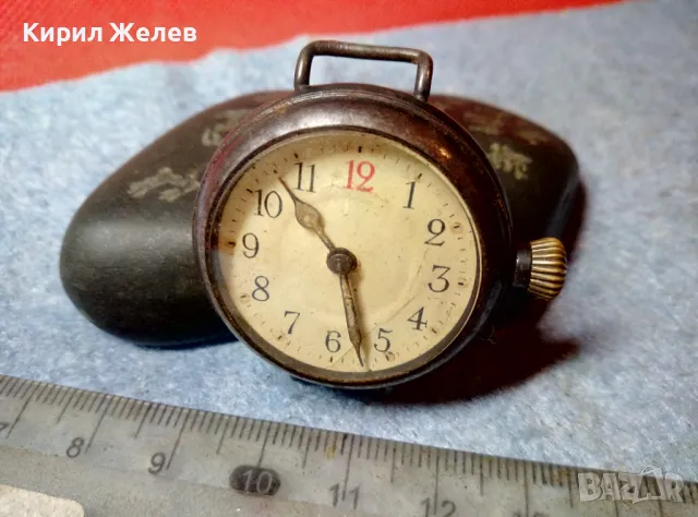 Стар РЯДЪК КОЛЕКЦИОНЕРСКИ МОДЕЛ НЕМСКИ ДЖОБЕН ЧАСОВНИК ПРЕПРАВЕН на РЪЧЕН 47628, снимка 9 - Антикварни и старинни предмети - 48288535