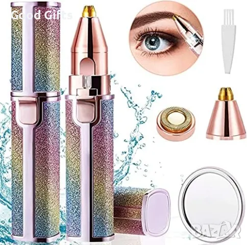 Дамски тример за вежди, лице и тяло с USB зареждане, снимка 2 - Тримери - 50204217