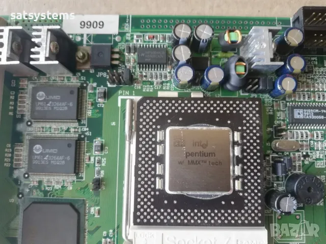 Pentium/6X86 SBC Ver.G5 ISA Single Board Computer CPU+FAN+RAM, снимка 13 - Дънни платки - 47461656