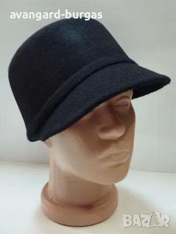  Дамска вълнена шапка бомбе,лукс171 avangard-burgas , снимка 2 - Шапки - 48165837