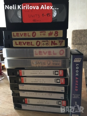 12 БР видеокасетки за 15 лв