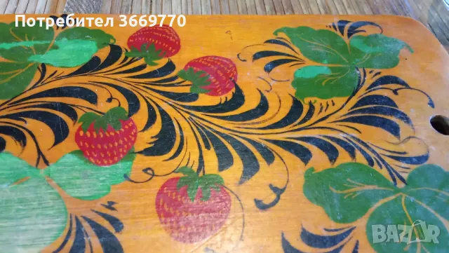 Стара рисувана дъска, снимка 2 - Антикварни и старинни предмети - 50242183