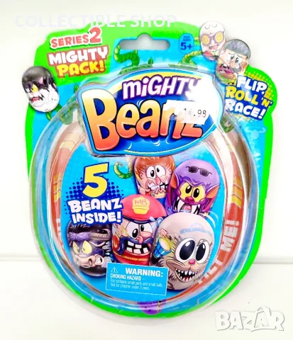 Mighty Beanz 5 броя бобчета , снимка 1 - Други игри - 48112429