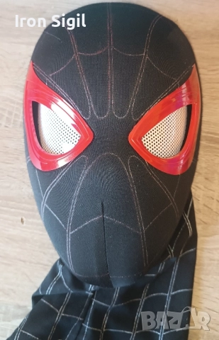 Spider-Man Маска с Мигащи Очи, снимка 3 - Друга електроника - 51593632