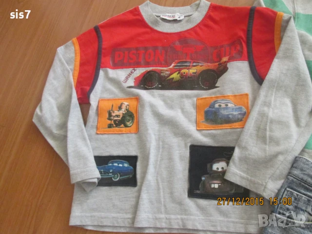 лот от суичър,две блузки и дънки в отлично състояние за ръст 122-128 за 13лв., снимка 8 - Детски комплекти - 51005207