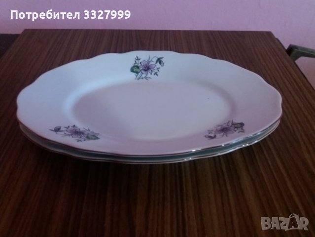 Стара Порцеланова чиния, снимка 8 - Чинии - 39957469