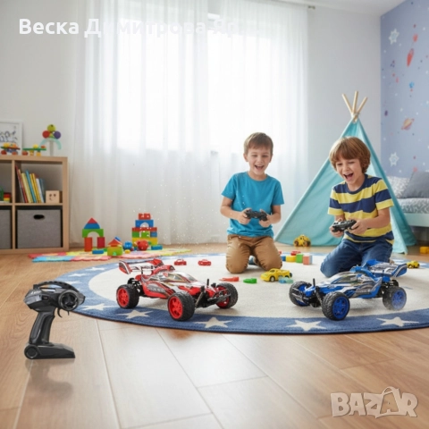 Мощен спортен автомобил Crawler King 2.4GHz High-Speed Car, снимка 4 - Коли, камиони, мотори, писти - 52671529